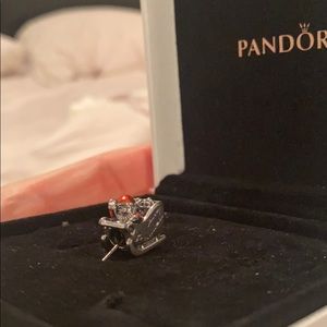 NEW* Pandora RED Christmas Santa 🎅 on Sleigh 🛷